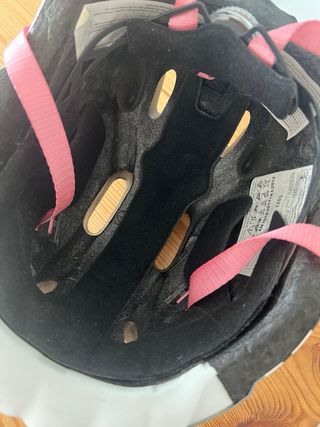 Casco bici infantil cebra