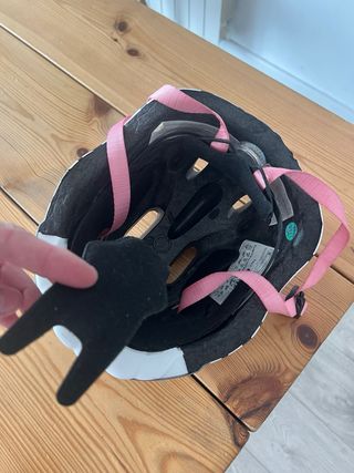 Casco bici infantil cebra
