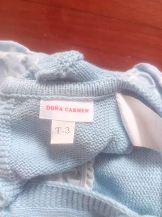 Pelele bebé estrellas Doña Carmen