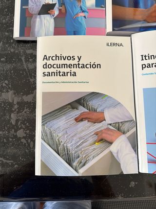 Libros Documentación Sanitaria Ilerna