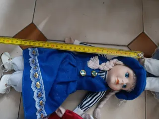 Lote de 8 muñecas de porcelana