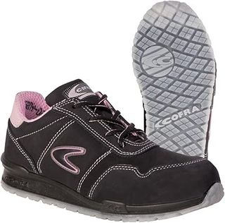COFRA, Zapatillas de Seguridad Alice S3 SRC Talla 36 Marrón Mujer, 40 EU