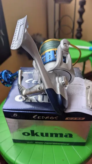 Carrete Pesca Okuma Cedros CJ 65