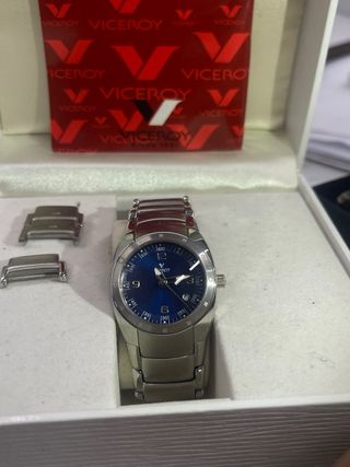 Reloj Viceroy Mujer Azul y Plateado