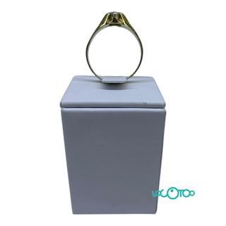 Anillo Solitario Oro 18K Talla 27
