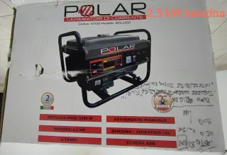 Generatore Elettrico Benzina 2.5 kW