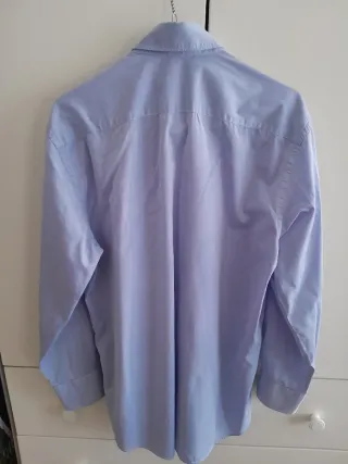 Camicia Bottega Artigiana Uomo Blu Taglia M