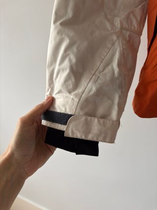 Chaqueta Columbia Beige y Naranja Talla M