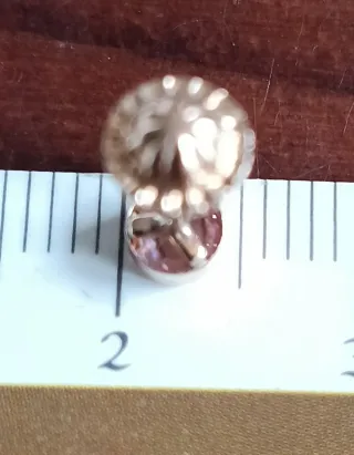 Conjunto pendientes Oro 9K circonitas rosa