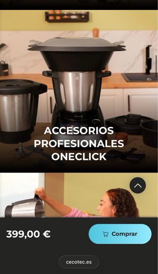Robot Cocina Cecotec Mambo Touch Jarra Habana