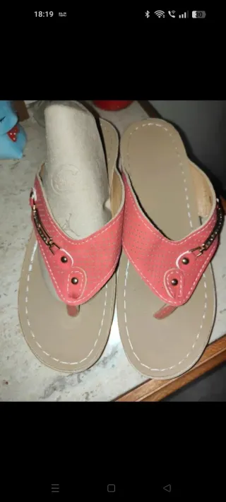 Sandalias Geox Piel Negra Talla 39