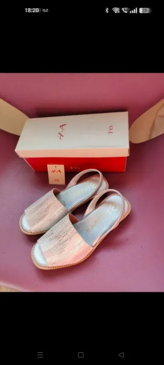 Sandalias Geox Piel Negra Talla 39