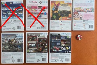 Pacchetto di giochi Nintendo Wii Lego, Mario, Sport