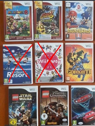 Pacchetto di giochi Nintendo Wii Lego, Mario, Sport