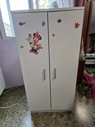 Mueble zapatero blanco