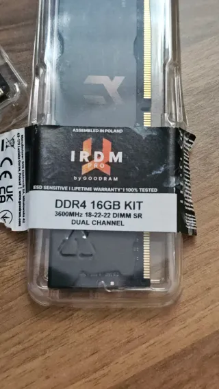 Memoria ram ddr4 goodram 16gb 3600mhz