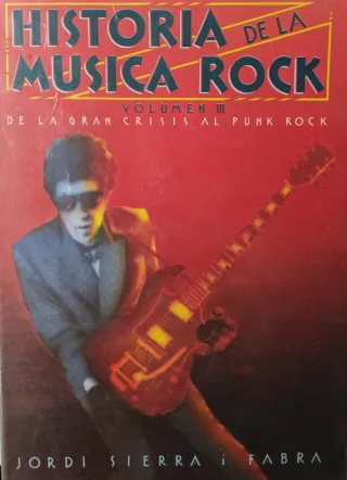 Tres libros de historia de la música rock