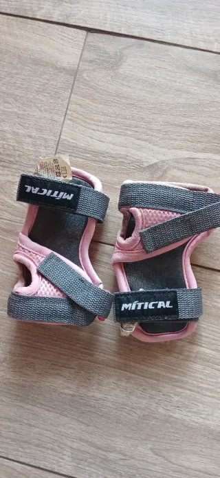 Patines Infantiles y Protecciones Rosa