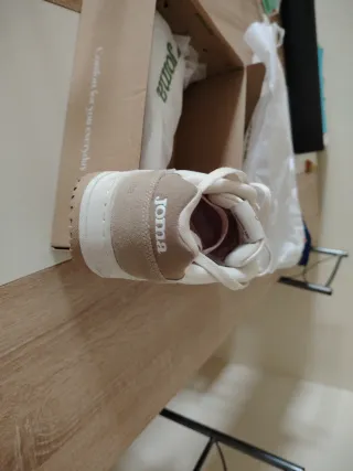 Deportivas Joma Talla 38 Beige/Blanco