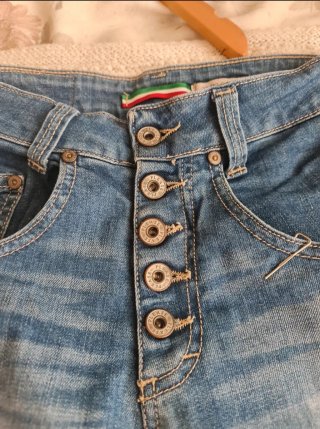 Denim PLEASE Made in Italy Talla XS  Sin uso