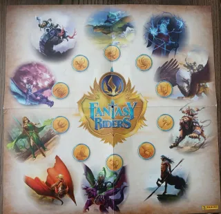 Álbum Panini Fantasy Riders Juego Cartas Coleccion