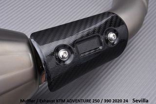 Silenciador KTM ADVENTURE 250 / 390 2020 - 2024