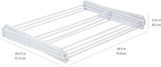 Tendedero plegable Amazon Basics 37x75x106 cm