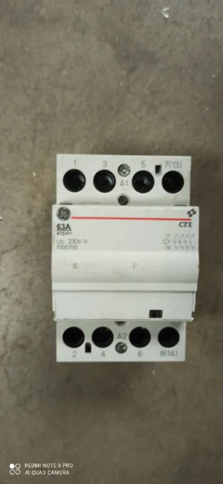 Contattore GE CTX 63A 415V