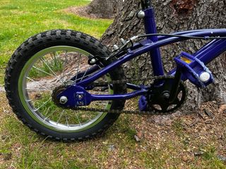 Bicicleta infantil 12” azul