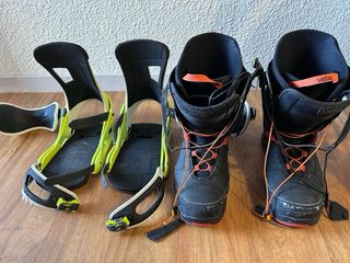 Tabla Snowboard Endeavor con Botas y Fijaciones