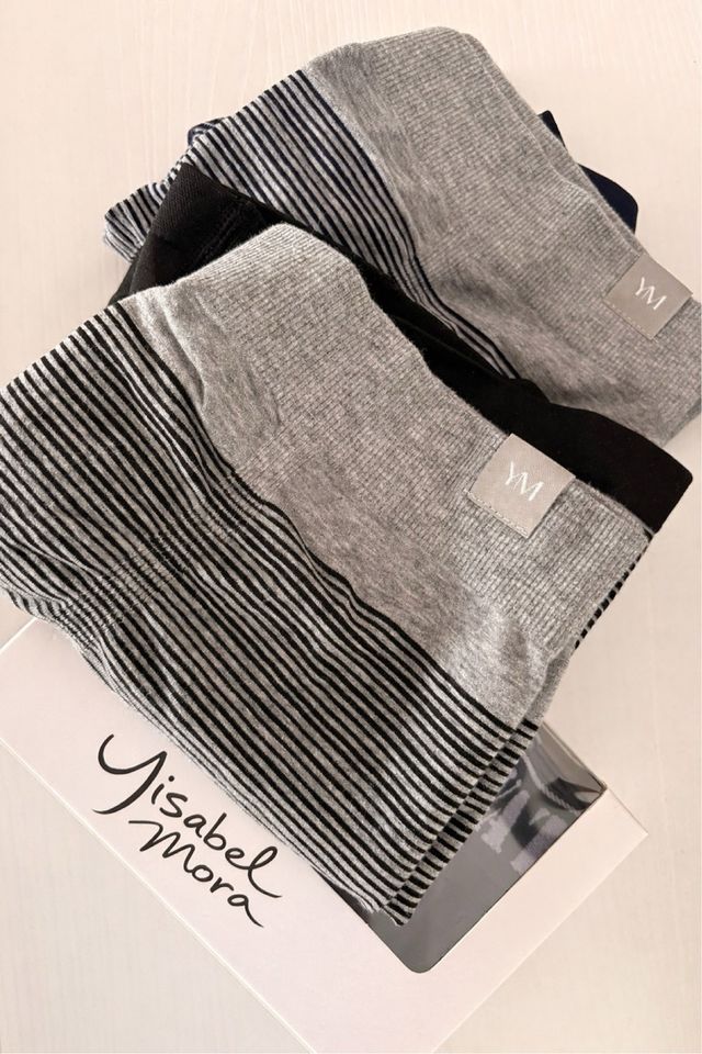 Pack 2 boxers Isabel Mora rayas y gris