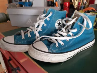 Converse All Star Blu/Bianco