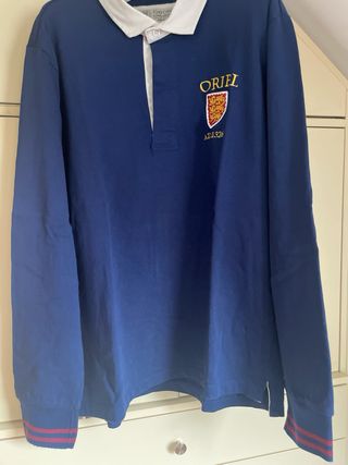 Polo Oxford University Azul Talla M