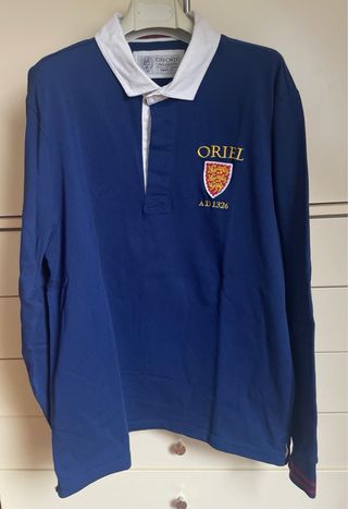 Polo Oxford University Azul Talla M