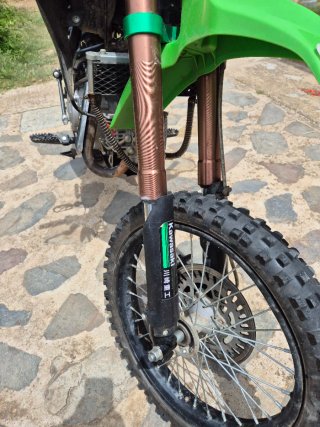 Moto Malcor 160cc Cross Negra y Verde