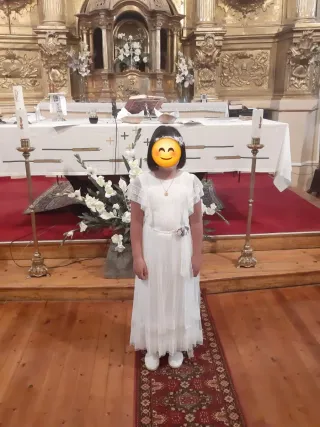 Vestido de Comunión Blanco