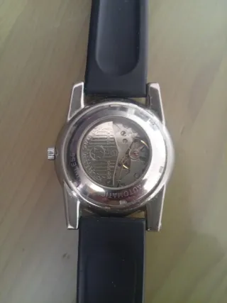 Reloj Montblanc Automático Negro/Plata