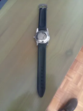 Reloj Montblanc Automático Negro/Plata