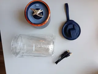 Licuadora portátil azul