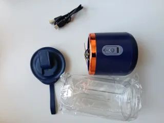 Licuadora portátil azul