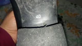 Botas altas de piel negras