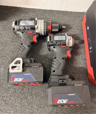 Set Parkside Performance: Taladro y Atornillador
