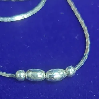 Cadena de 40cm de Plata de Ley