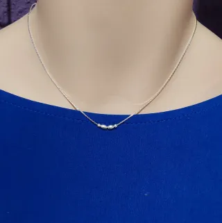 Cadena de 40cm de Plata de Ley