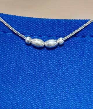 Cadena de 40cm de Plata de Ley
