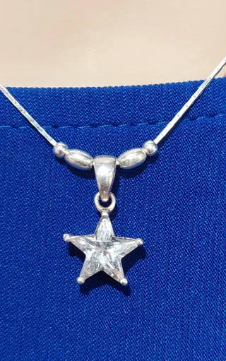 Cadena de 40cm de Plata de Ley