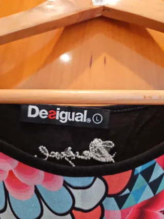 Camiseta Desigual Talla S Multicolor
