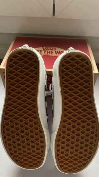 Vans SK8-Hi Checkerboard Negras/Blancas Talla 42