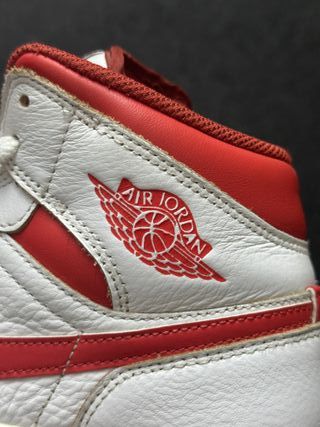 Nike Jordan 1 Mid 41 rosso bianco
