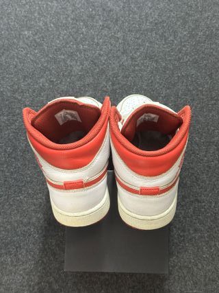Nike Jordan 1 Mid 41 rosso bianco